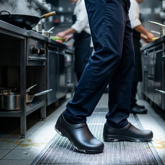 Imported  Oil & Slip Resistant Chef Shoe Without Holes - Image 4