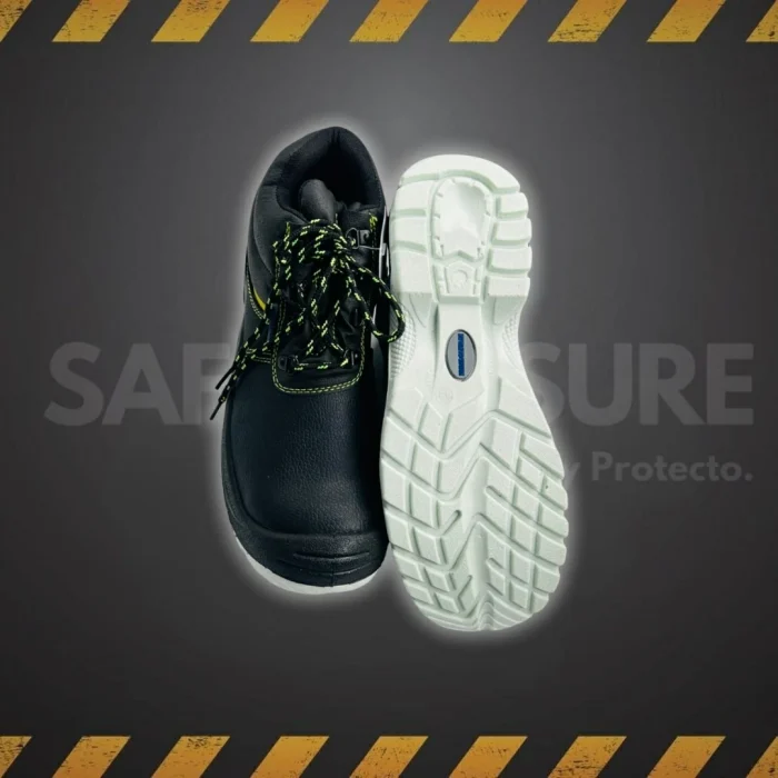 New Prime Captain High Ankle Safety Shoe With Steel Toe And Mid Plate - Image 4