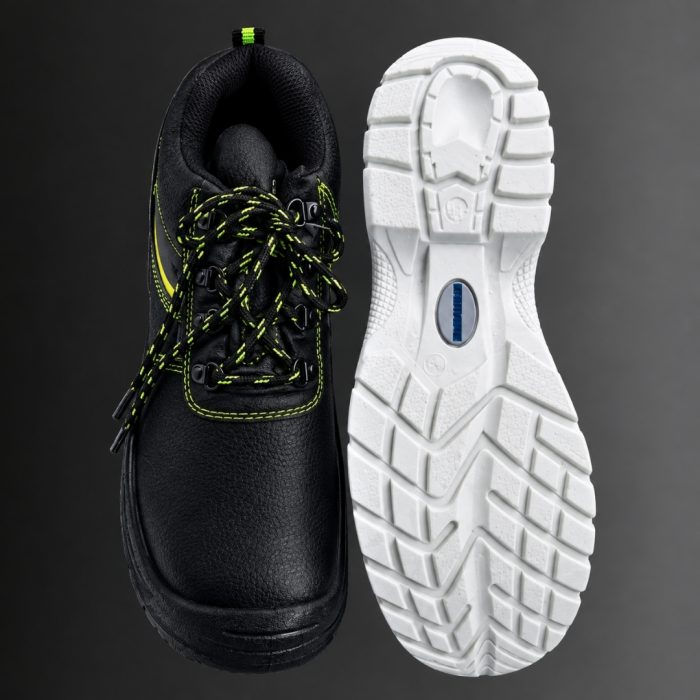 New Prime Captain High Ankle Safety Shoe With Steel Toe And Mid Plate - Image 4