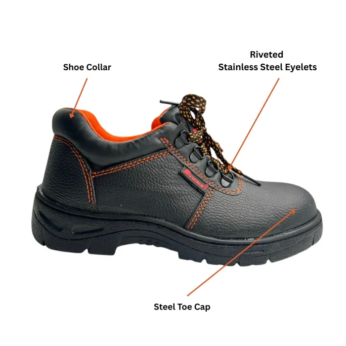 Forklift Low Ankle Safety Shoe With Steel Toe And Mid Plate - Image 3