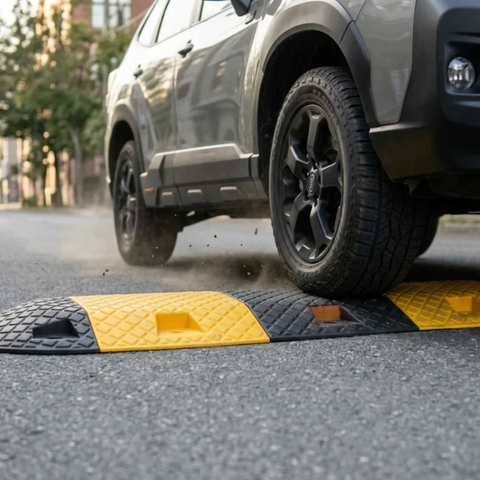 Road Humps - Plastic - Black - Rounderd Edged - Image 3