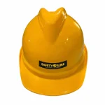 Safety Sure CE Certified Safety Helmet with Ratchet - Yellow