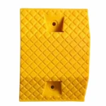 Road Humps - Plastic - Yellow - 14 Inches X 9.75 Inches