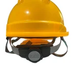 Safety Sure CE Certified Safety Helmet with Ratchet - Yellow - Image 3