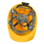 Safety Sure CE Certified Safety Helmet with Ratchet - Yellow - Image 2