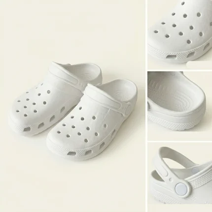 White Theater Shoe with Buckle