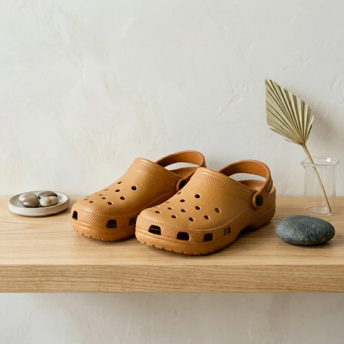 Orange Theater Shoe with Buckle
