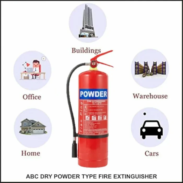 9kg Dry Powder ABC Fire Extinguisher