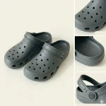 Gray Theater Shoe with Buckle