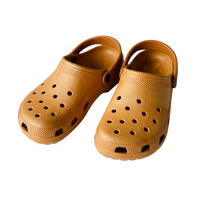 Orange Theater Shoe with Buckle