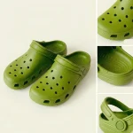 Green Theater Shoe with Buckle