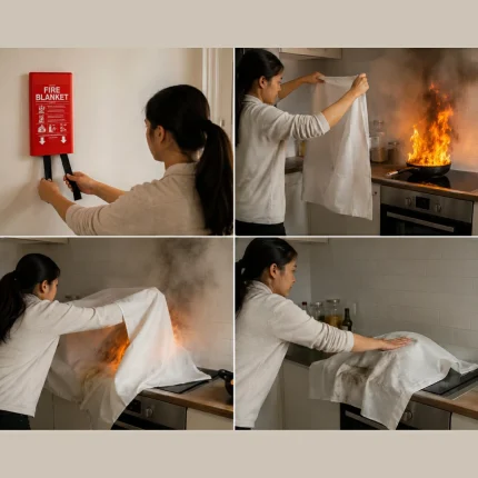 Fire Blanket - White