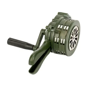 Manually Operated Hand Crank Alarm Siren