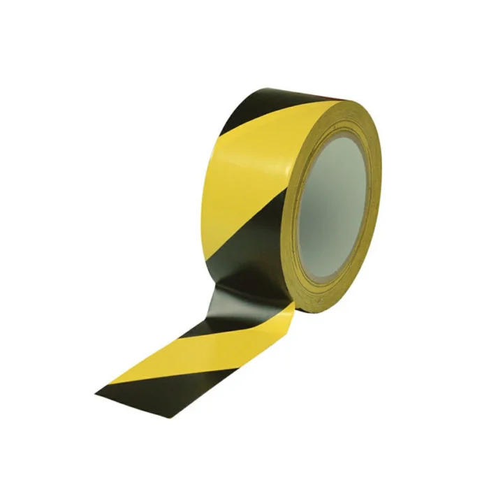 Floor Marking Tape - Black and Yellow - 25M - Image 2