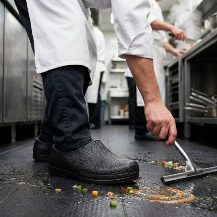 KDM Water Resistant Chef Shoes