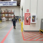Red Floor Marking Tape 25M