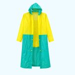 Kids Multicolor Rain Coat - Free Size