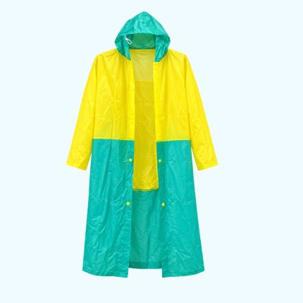 Kids Multicolor Rain Coat - Free Size