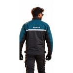 Honda Unisex Bike Riding Jacket - Green and Black - Image 3
