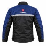 Yamaha Unisex Bike Riding Jacket - Blue and Black - Image 2