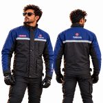 Yamaha Unisex Bike Riding Jacket - Blue and Black - Image 4