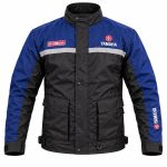 Yamaha Unisex Bike Riding Jacket - Blue and Black